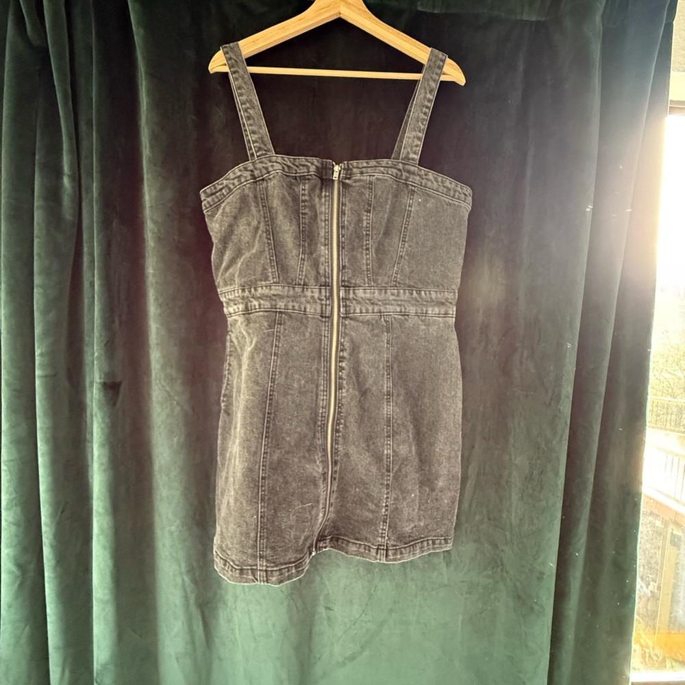 Black Denim Dress